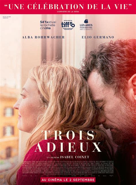 « Trois adieux dans l&rsquo;effervescence du vide »